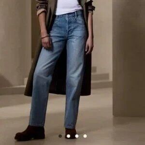 Banana Republic Premium Ranger High-Rise Straight Denim Jeans